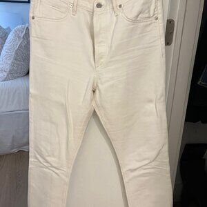 Citizens of Humanity White Jeans - Size 28
